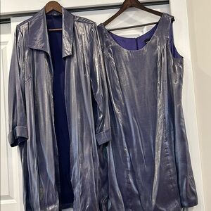 Onyx Nite Purple Sheath Dress Sleeveless Scoop Neck